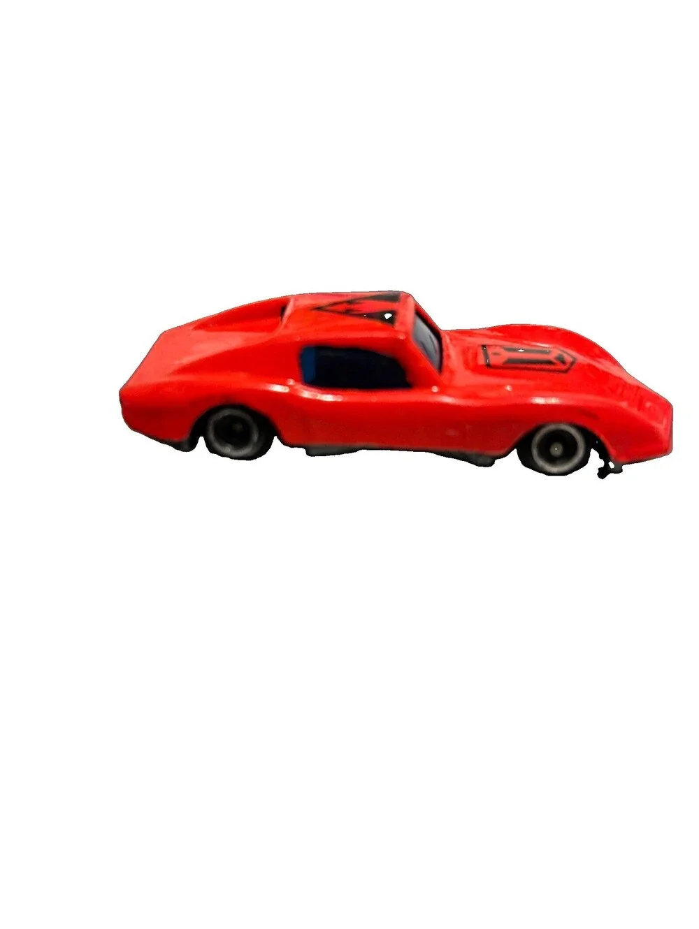Red HO Scale Slot Car Body/Car Original 8-11 Years